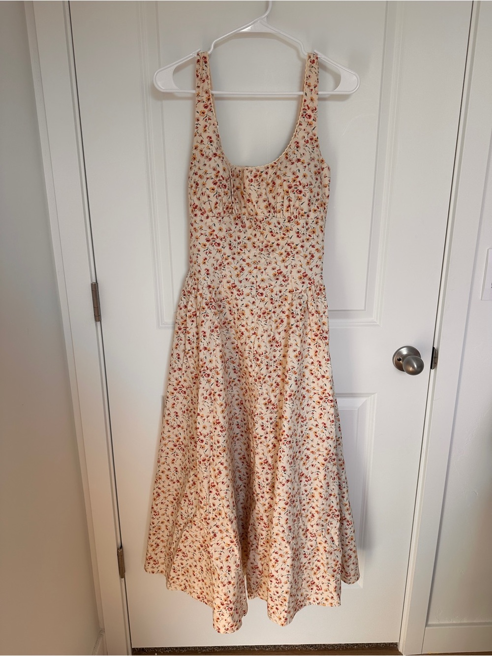 NWT Abercrombie and Fitch Bra-free midi Dylan Dress